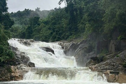 Waterfalls and Natural Hot Springs at YangBay