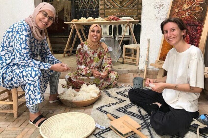 Wool Spinning Fez Introductory Experience Workshop