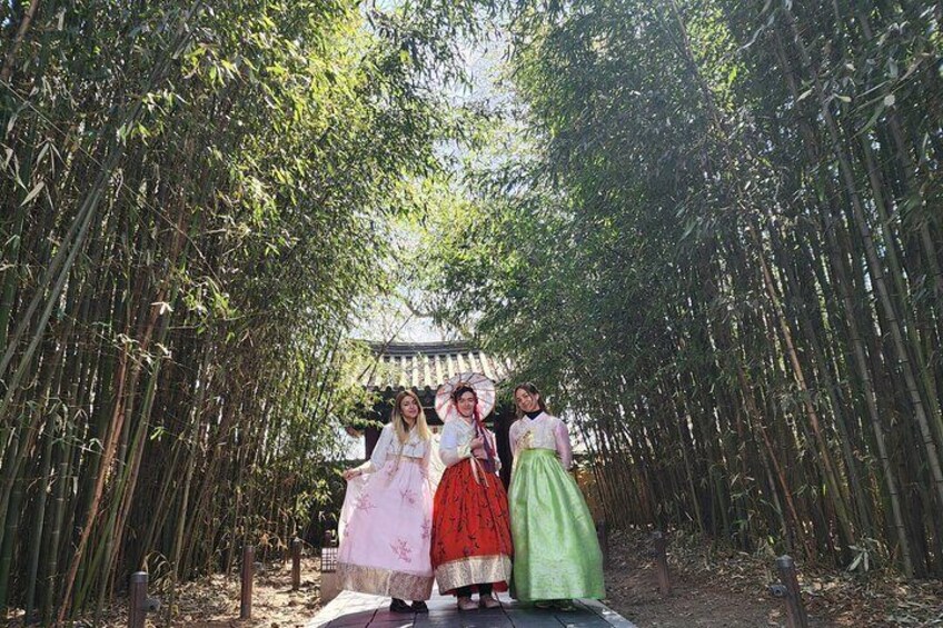 The Bamboo Trees In Shrine