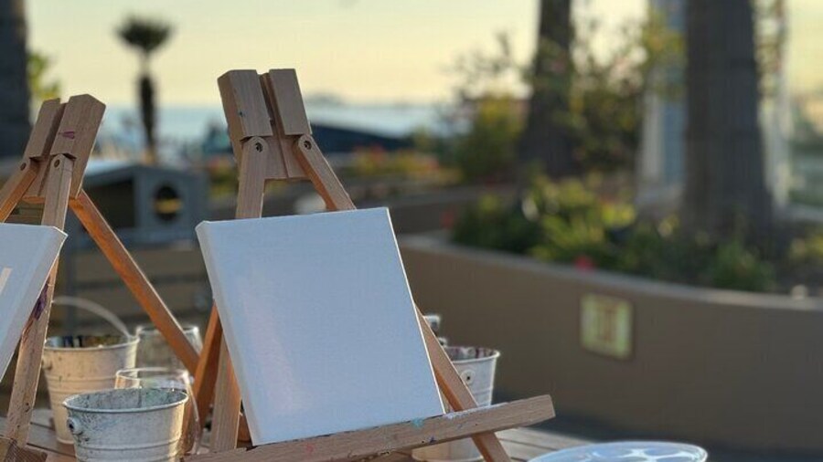 Private Paint and Sip Experience in Wine Country