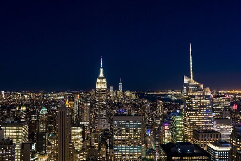 3 Hour NYC Luxury Bus Night Highlights Tour