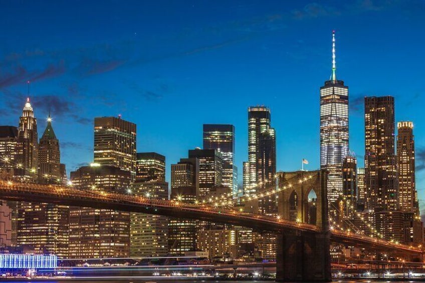 3 Hour NYC Luxury Bus Night Highlights Tour