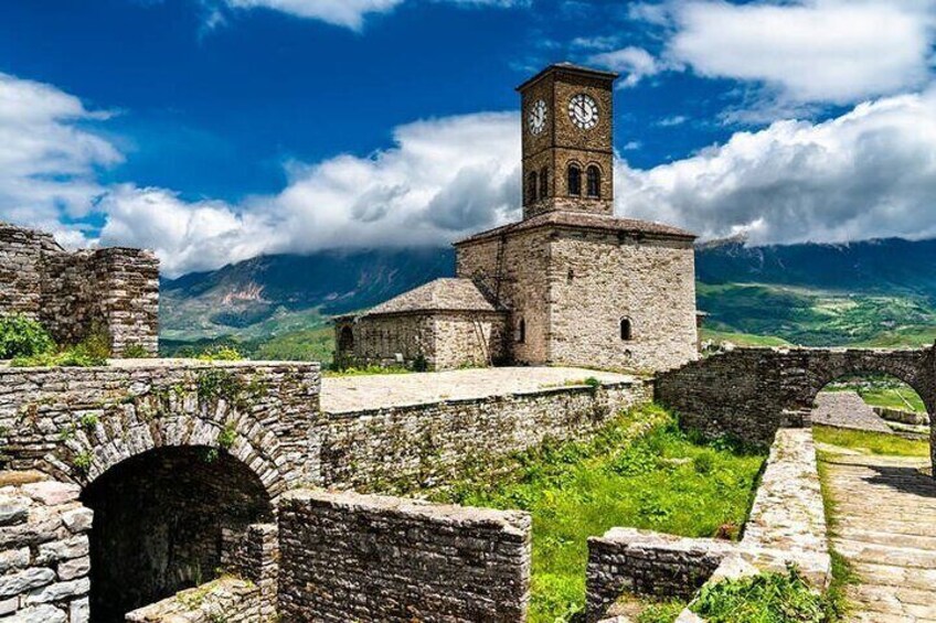  "The stone city where history whispers through every alley. Gjirokastra"
