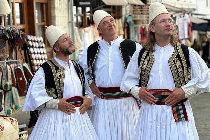 "A tapestry of culture and identity, stitched into every thread. AlbanianHeritage"