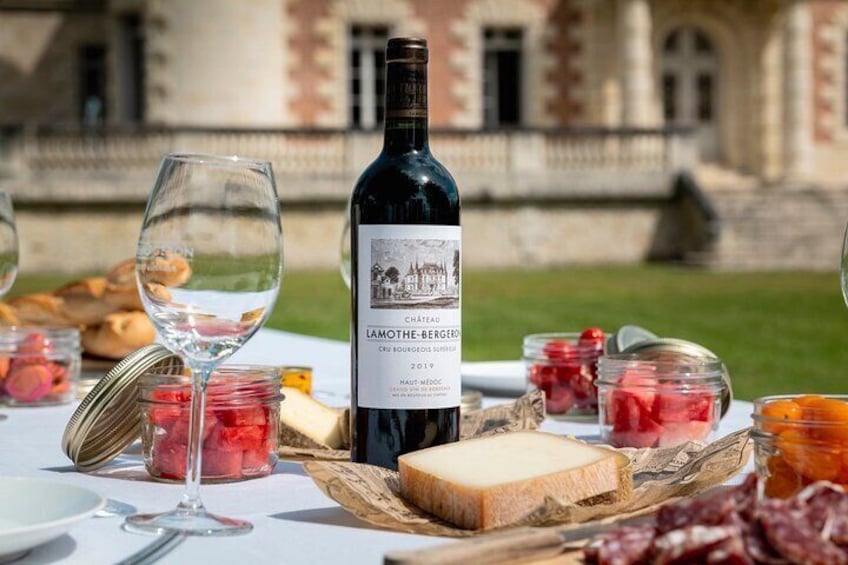 Médoc Wine Route Private Guided Day Tour with Luxury Picnic