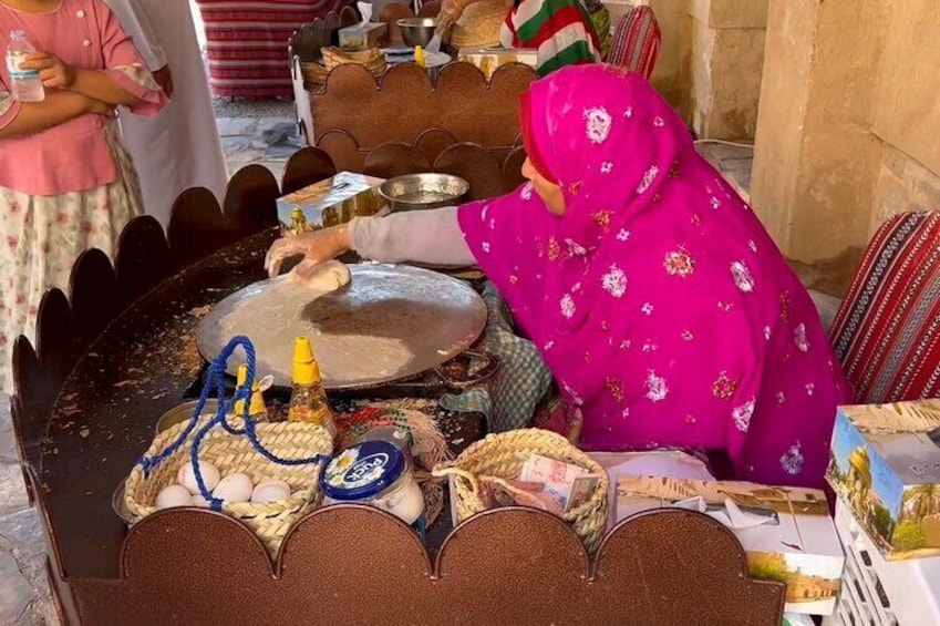 Nizwa Souq Omani Bread