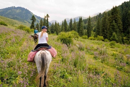 Small Group Horseback Riding in Chon Kemin National Park