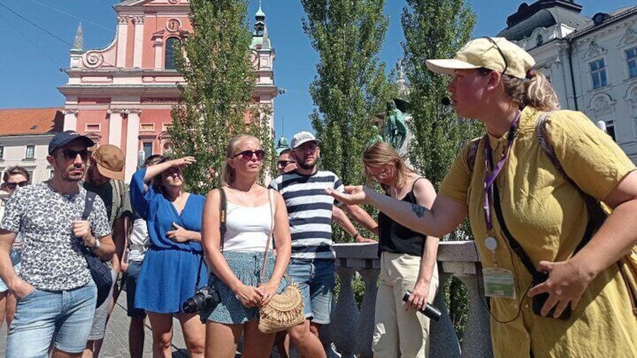 Old Town and Castle Group Tour in Ljubljana