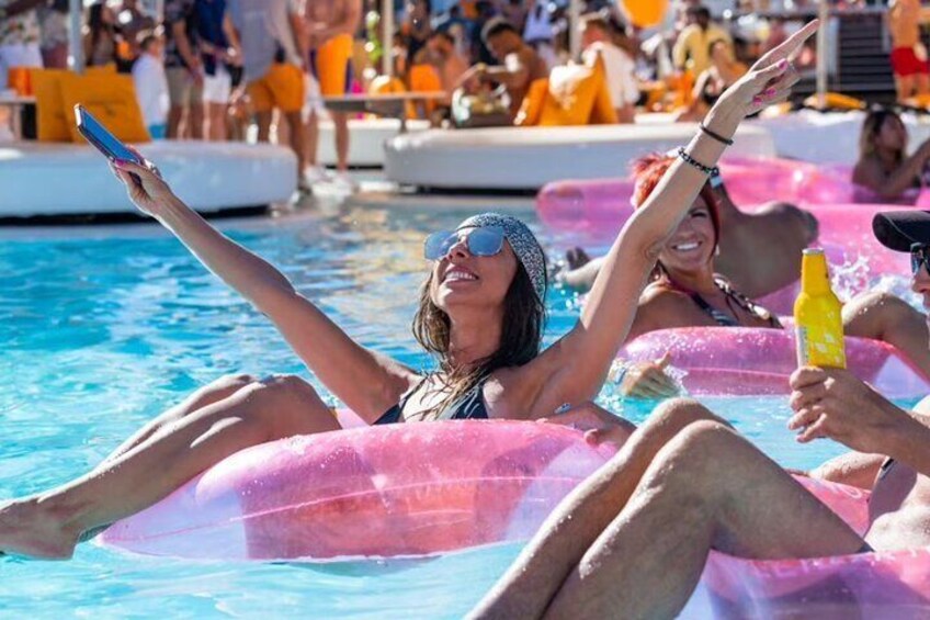 Ibiza Pool Party and Club Tour including O Beach and Eden Club