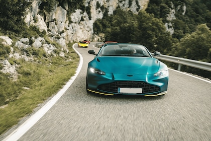 3-Hour Supercar Route from Barcelona to Montserrat Mountain