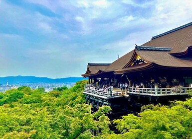 Kyoto: Golden Route Sightseeing Tour via Bus with Lunch
