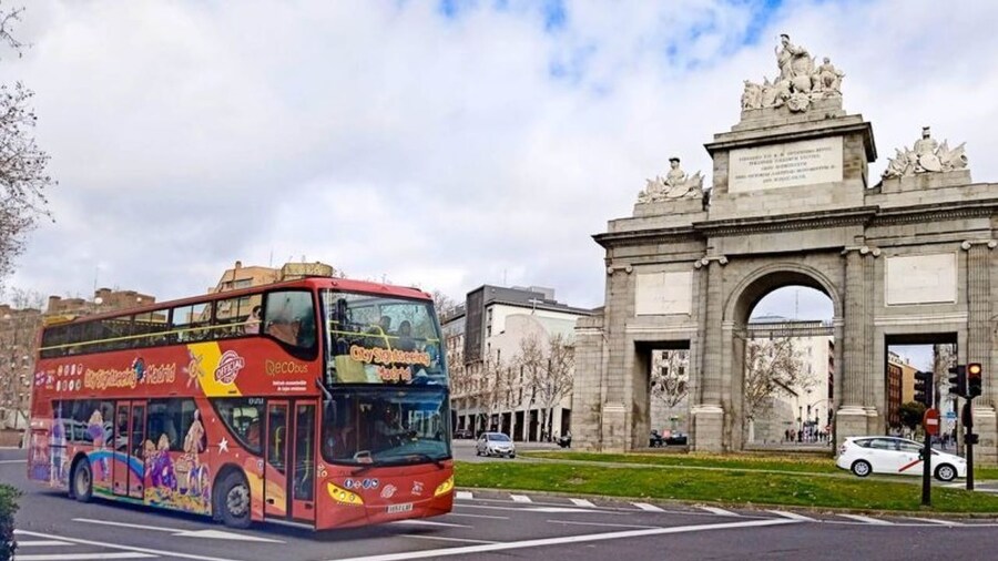 City Sightseeing Madrid Panoramic Bus Tour, Guided Walking Tour & More