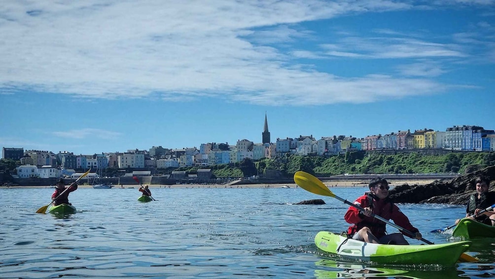 Picture 2 for Activity Tenby: Guided Kayaking Adventure