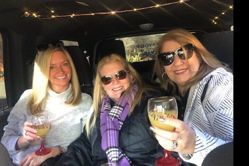 VOTED SEDONA'S #1 BEST PRIVATE WINE TOUR- guided by tv celebrity Rachel Reenstra