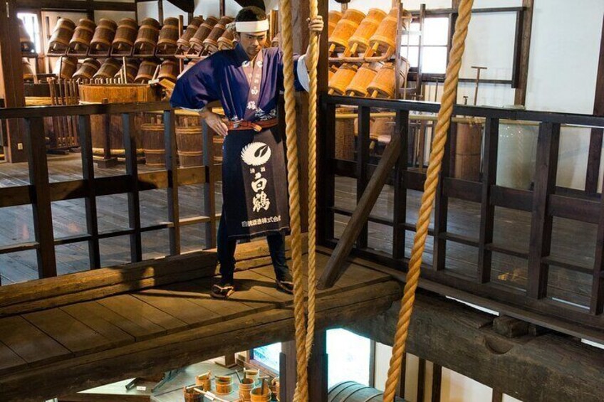 Exploring Nada Sake Breweries Kobe Private Tour with Nationally-Licensed Guide