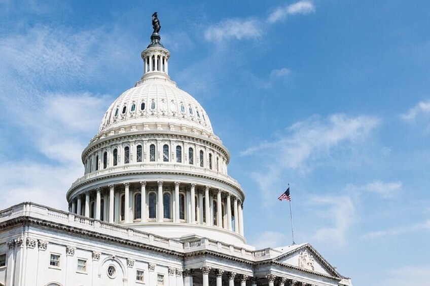 Small-Group Washington D.C, U.S Capitol & Mount Vernon 1-Day Tour