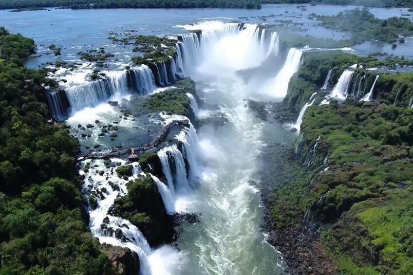 Helicopter Ride at Iguazu Falls