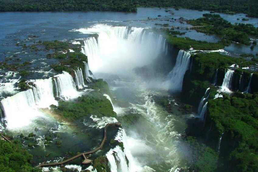 Helicopter Ride at Iguazu Falls