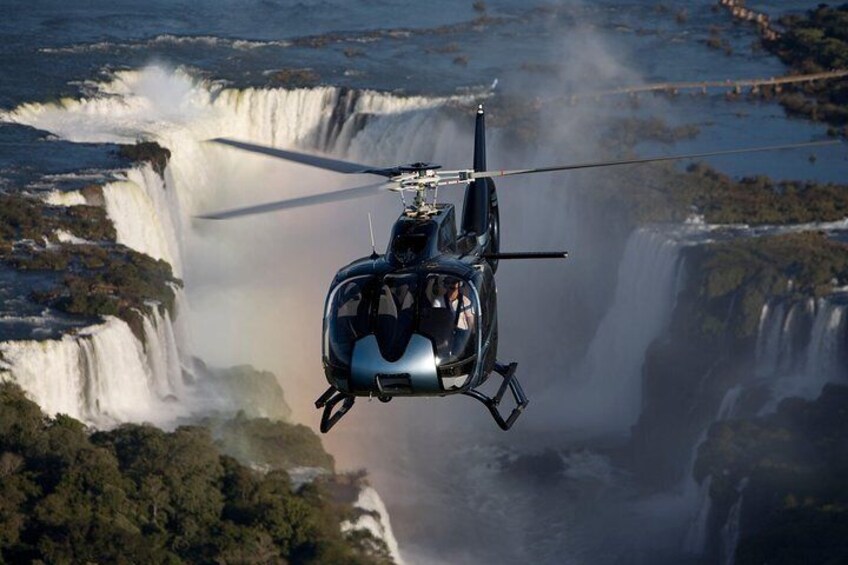 Helicopter Ride at Iguazu Falls