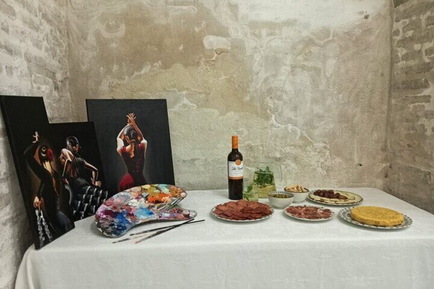 Art and Tapas in Triana