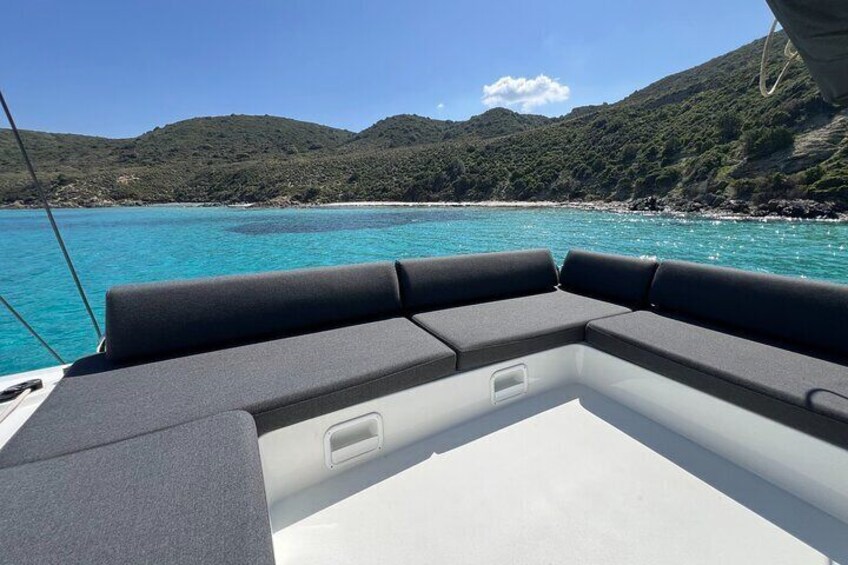 Catamaran Excursion Agriates Desert from Red Island