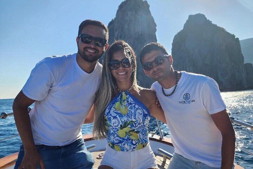 Private Boat Tour through the Crystal Clear Waters of Capri