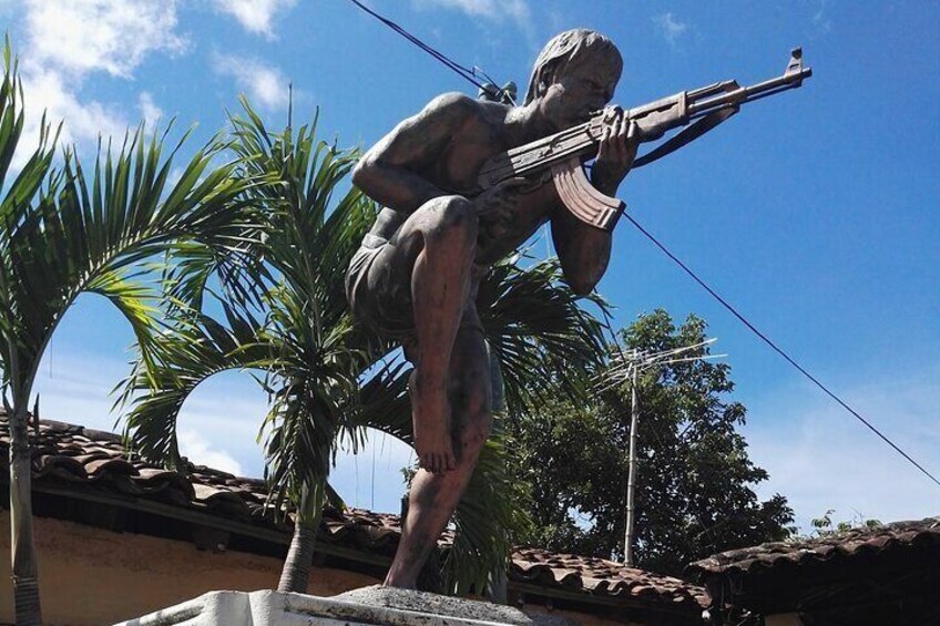 Monument to the Guerrilla Special Forces, Jocoaitique.