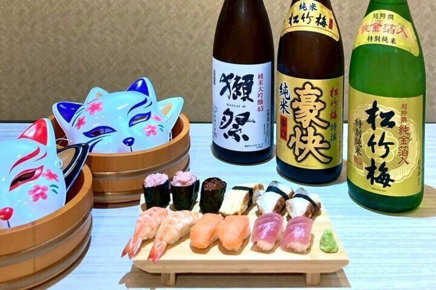 Sushi Making Experience in Namba Osaka