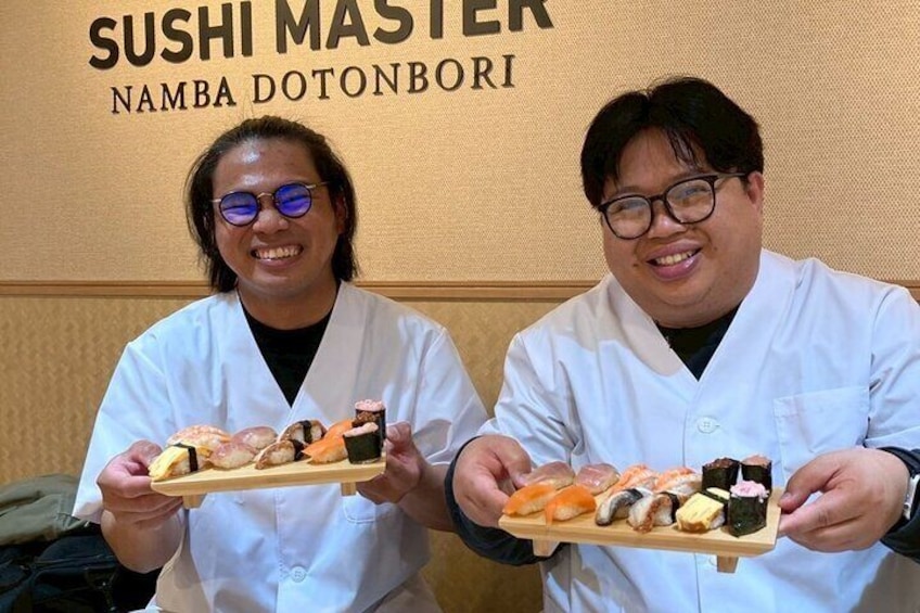 Sushi Making Experience in Namba Osaka
