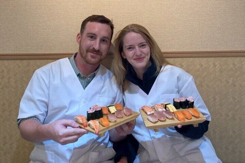 Sushi Making Experience in Namba Osaka