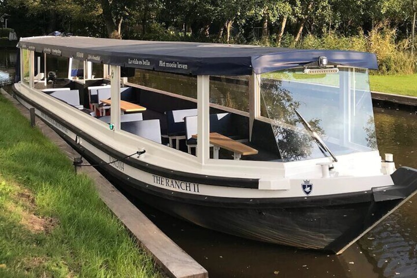 our brand new tourboat!