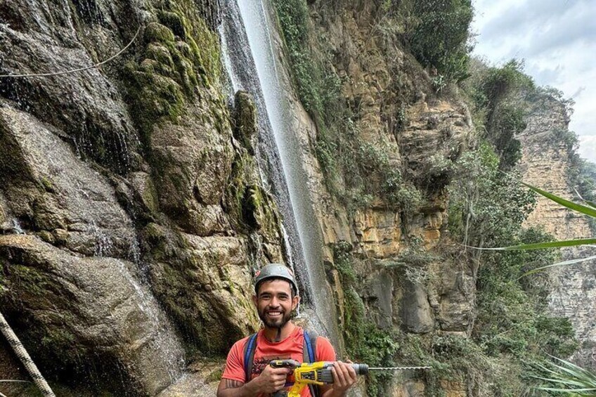 Manchego Waterfall Exploration