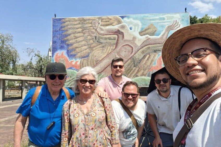 Guided Tour of the Unam Murals