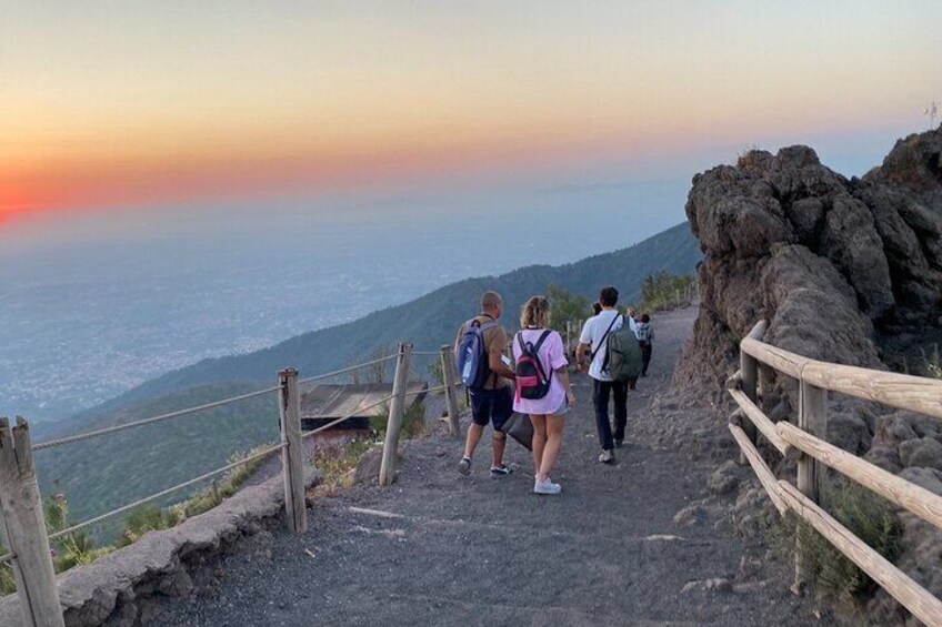 From Pompeii: Vesuvius Excursion, Ticket and Transport included