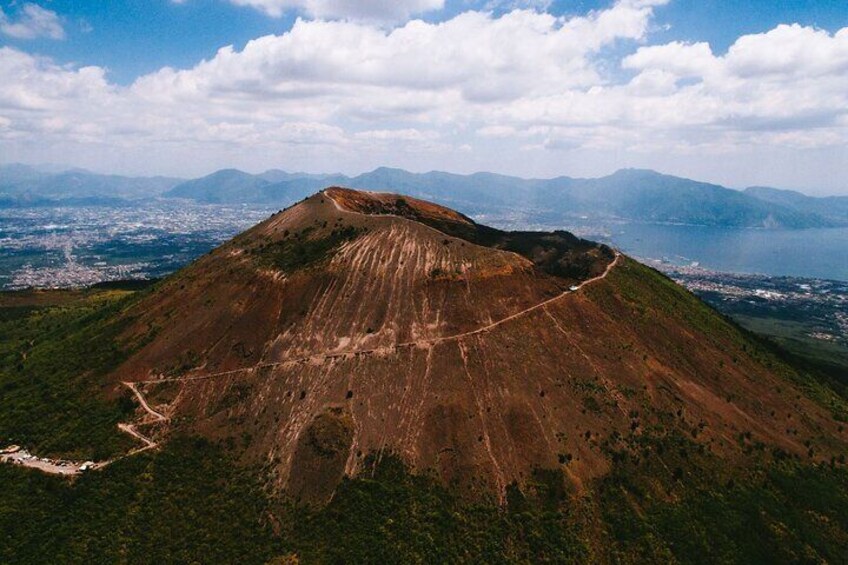 From Pompeii: Vesuvius Excursion, Ticket and Transport included