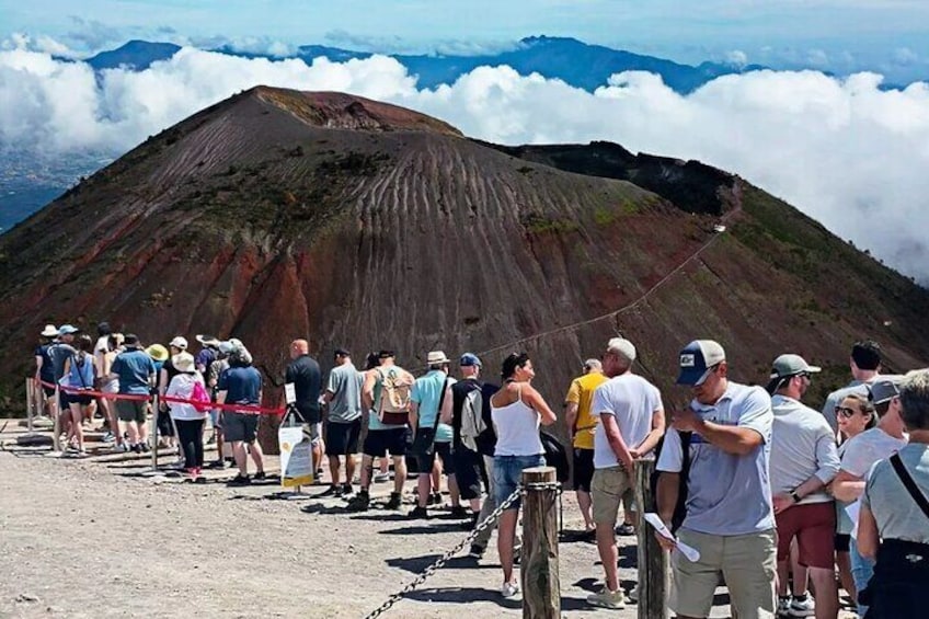 From Pompeii: Vesuvius Excursion, Ticket and Transport included