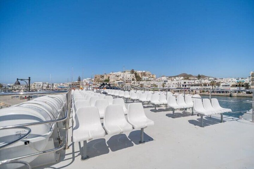Koufonisi Shared Speedboat Day Tour from Piso Livadi Port Paros