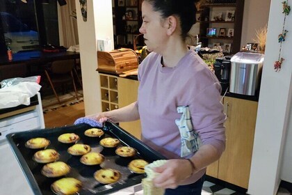 Pastel de Nata sulla terrazza