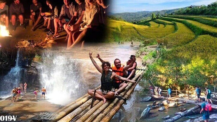 2 Day Chiang Mai Jungle Trek with Hill Tribes and Bamboo Rafting