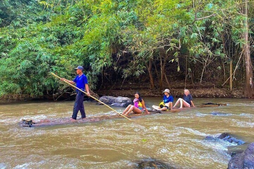 2 Day Chiang Mai Jungle Trek with Hill Tribes and Bamboo Rafting