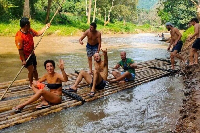 2 Day Chiang Mai Jungle Trek with Hill Tribes and Bamboo Rafting
