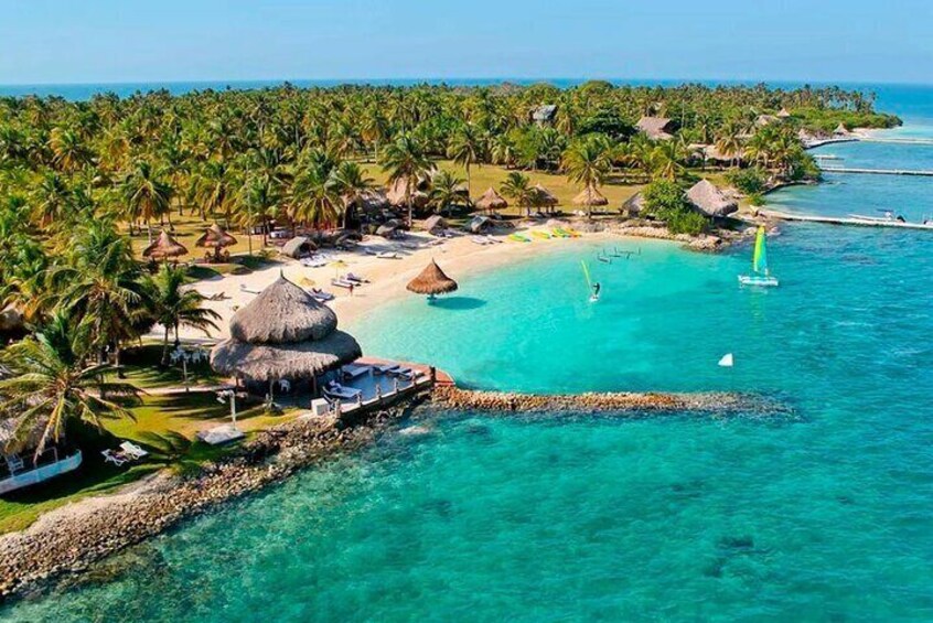 Visit 3 Mucura Tintipan Islands and Santa Cruz from Cartagena