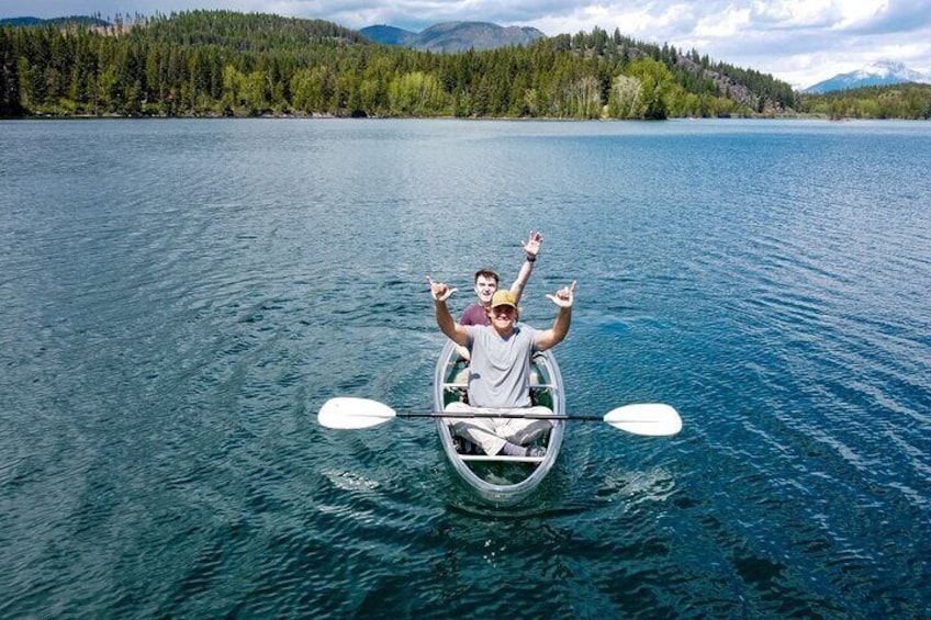 Clear Kayak Tour Explore Flathead Lake