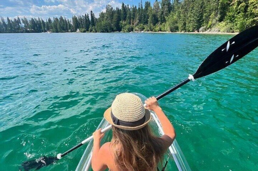 Clear Kayak Tour Explore Flathead Lake