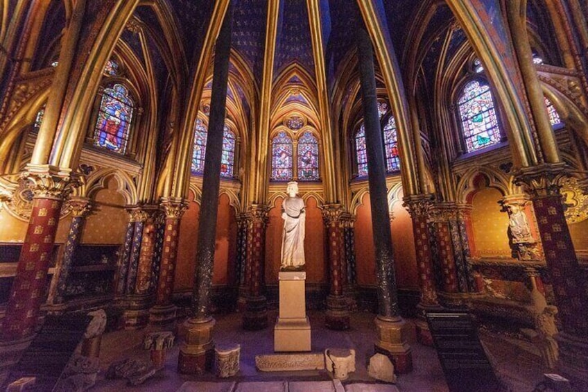 Paris Sainte-Chapelle Entry & 24H Batobus Hop-On Hop-Off Cruise