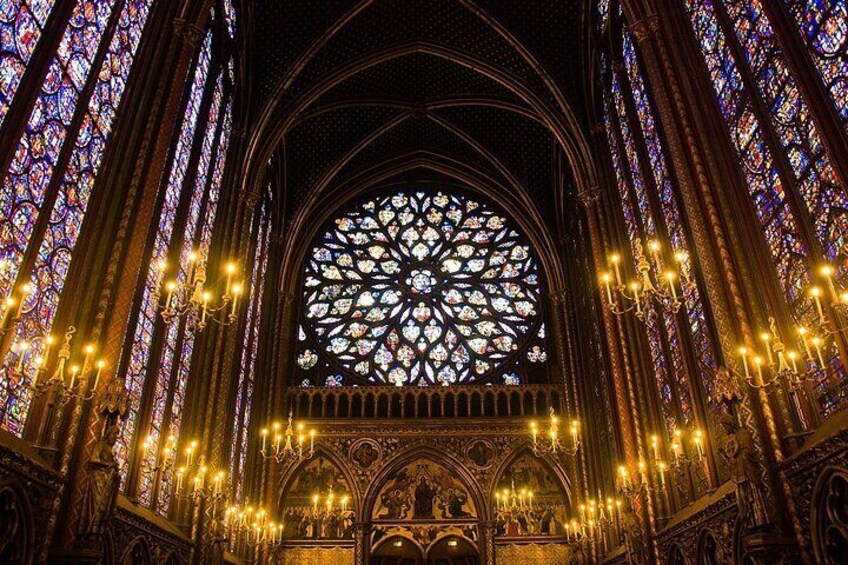 Paris Sainte-Chapelle Entry & 24H Batobus Hop-On Hop-Off Cruise