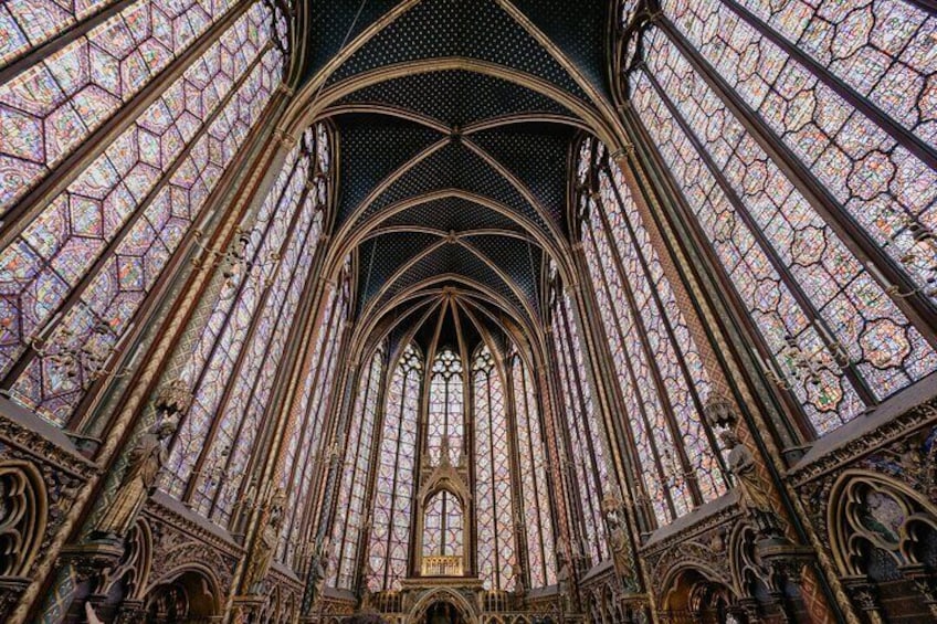 Paris Sainte-Chapelle Entry & 24H Batobus Hop-On Hop-Off Cruise