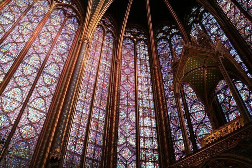 Paris Sainte-Chapelle Entry & 24H Batobus Hop-On Hop-Off Cruise