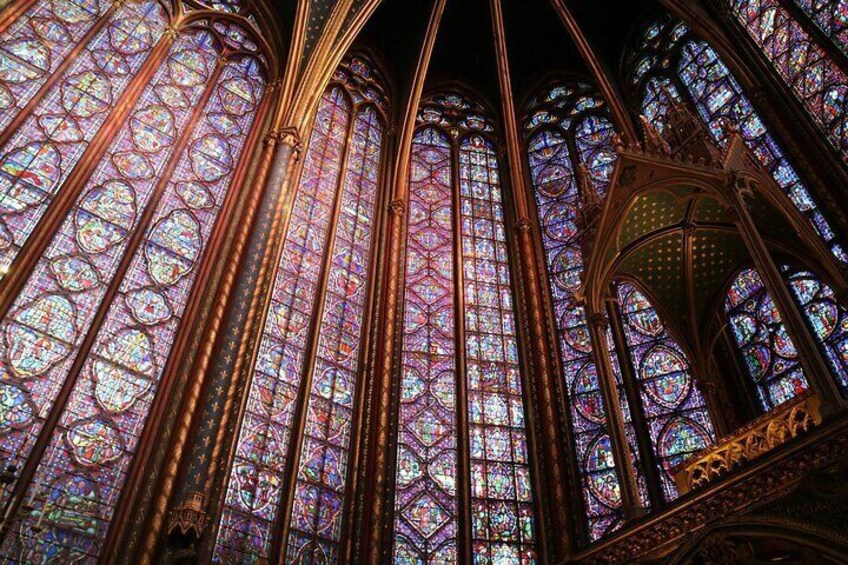 Paris Sainte-Chapelle Entry & 24H Batobus Hop-On Hop-Off Cruise