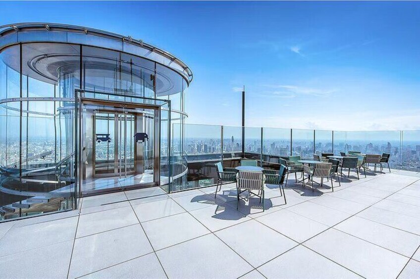Mahanakhon SkyWalk Tickets with Rooftop Access